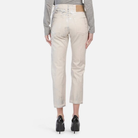 Rag & Bone Maya High Rise Ankle Slim Jeans in Moonshine - Picture 9 of 9